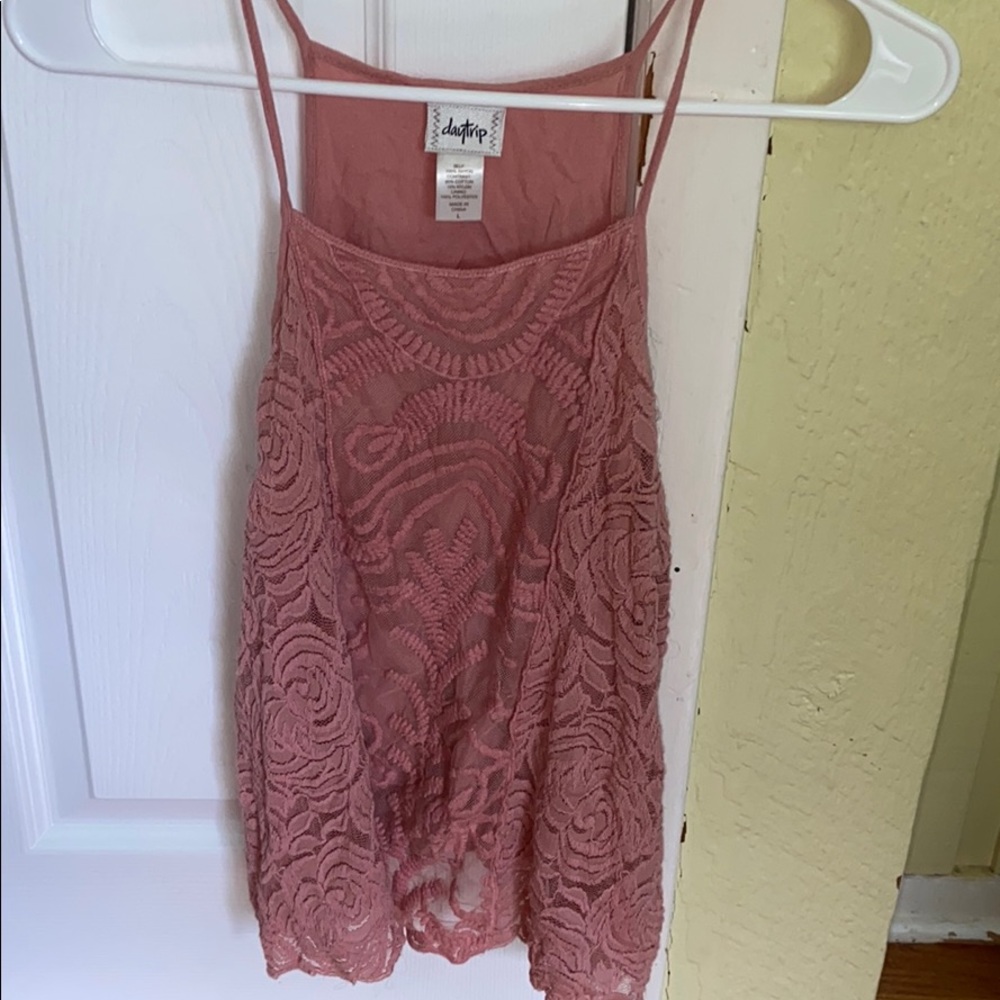 lace tank top